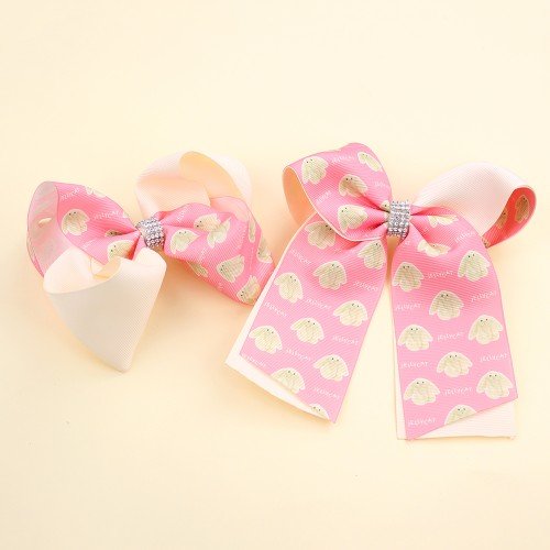  Girls Jelly Bunny Bean cat Cake Cheer Bow