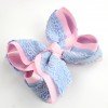 Ruffled Ribbon Lace Hair Bow Clips for Girls Toddler Christmas Halloween Bowknot Barrette Kids Hair Bow Accessories