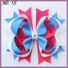 4.5'' two layer funky hair bows