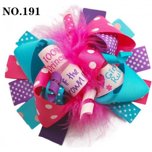 5-6''boutique funky fun hair bows popular hair bows clips character clips cartoon hair clips 151-200