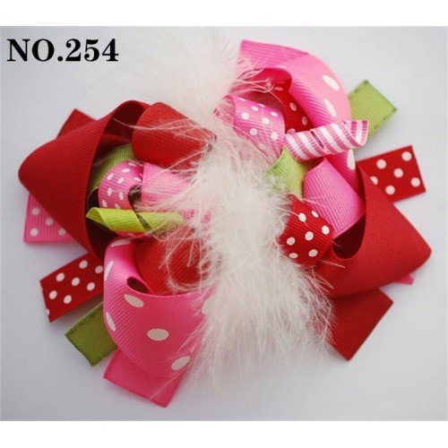 5-6''boutique funky fun hair bows popular hair bows clips character clips cartoon hair clips 251-300