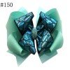 5 Inch Colorful Glitter Big Sequin Layered Ribbon Hair Bows Clip for Baby Girl Accessories101-150