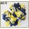 Chevron Hair Bows, Large Stacked Boutique Hair Bow for Girls, Chevron Hair Bows, Large Stacked Boutique Hair Bow for Girls,