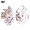 3.25”Rainbow Unicorn Hair Bow Head Clips 51-88