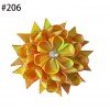 4.5”Boutique Modern Style Ginghams Bird's Nest Hair Bow Clip kanzashi flower hair clip 189-224 4.5”Boutique Modern Style Ginghams Bird's Nest Hair Bow Clip kanzashi flower hair clip 189-224