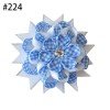 4.5”Boutique Modern Style Ginghams Bird's Nest Hair Bow Clip kanzashi flower hair clip 189-224 4.5”Boutique Modern Style Ginghams Bird's Nest Hair Bow Clip kanzashi flower hair clip 189-224