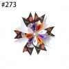 3.5" kanzashi flower Hair Clip beautiful Halloween and Christmas ribbon hair clip for baby gift 253-278 3.5" kanzashi flower Hair Clip beautiful Halloween and Christmas ribbon hair clip for baby gift 253-278