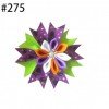 3.5" kanzashi flower Hair Clip beautiful Halloween and Christmas ribbon hair clip for baby gift 253-278 3.5" kanzashi flower Hair Clip beautiful Halloween and Christmas ribbon hair clip for baby gift 253-278