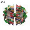 Happy Girl Hair Accessories Rainbow 4.5" Blossom Bow Clip ribbon bowknot hair clip47-58