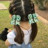 3pcs/set summer  fruit  Moonstitch Grosgrain Ribbon Hair Bow 