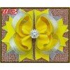 rhinestones hair bows,girl hair accessories. rhinestones hair bows,girl hair accessories.