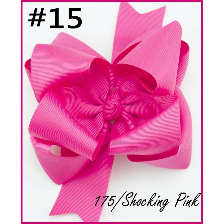 Large "Jojo Style" Cheer Bow with Alligator Clip Large "Jojo Style" Cheer Bow with Alligator Clip