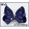 8”rhonestone hair bows big  Signature Hair Bow Dance Cheerleader Pageant Bows