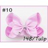 8”rhonestone hair bows big  Signature Hair Bow Dance Cheerleader Pageant Bows