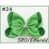 8”rhonestone hair bows big  Signature Hair Bow Dance Cheerleader Pageant Bows
