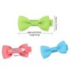 2 inch mini solid color bow hair clip girl and children  bow hair clip hair accessories
