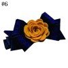 3'' flet flower hair clips for toddle hair bow school uniform bows 3'' flet flower hair clips for toddle hair bow school uniform bows