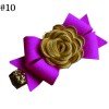 3'' flet flower hair clips for toddle hair bow school uniform bows 3'' flet flower hair clips for toddle hair bow school uniform bows