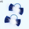 3‘’velvet ribbon hair ties for girl with mink ball for girl bows 3‘’velvet ribbon hair ties for girl with mink ball for girl bows