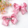 Moonstitch Edge Cute Grosgrain Ribbon Hair Bow Clips Girls Toddler Colorful Dressup Accessories Kids Hair Bows