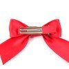 Girls Satin Hair Bow Clip Satin Ribbon Bows with tails for Toddler Ponytail Short Tail Bows Hair Accessories