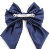 Best Quality Satin Bow Hair Clips Solid Color Gorgeous Satin Sailor Bows for Girls Holiday Party Boutique Hair Accessories