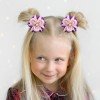 Kanzashi Ribbon Flower Hair Bow Clip
