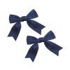 Hot Sale Girls Satin Hair Bow Clip Satin Ribbon Bows with tails for Toddler Ponytail Short Tail Bows Hair Accessories