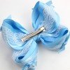Lace Grosgrain Ribbon Hair Bows Clips