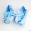 Lace Grosgrain Ribbon Hair Bows Clips