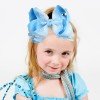 Lace Grosgrain Ribbon Hair Bows Clips