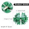 Back to School Gingham Hair Bow Clips for Girls Students Uniform Plaid Hair Bow Clip Kids Hair Bow Accessories