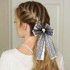 spring Flowing long lace tails hair bows spring Flowing long lace tails hair bows