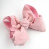 Ribbed Knotted Fabric Hair Bows for Girls