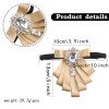 Ribbon Bow Clips for Men Brooch Men and Women Uniform Bow Tie Clothing Accessories