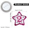 Girls Sport Soccer Football Leather Birthday Badge Soccer Boutique Glitter Star Birthday Badge Kids Birthday Outfit Accessories