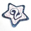 Sport Glitter Birthday for Girls Glitter Baseball Boutique Star Badge with Number Kids Outfit Accessories