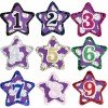 Girls Sport Soccer volleyball Leather Birthday Badge Soccer Boutique Glitter Star Birthday Badge Kids Birthday Outfit Accessories