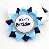 Girls Birthday Badge It Is My Birthday Boutique Flower Badge with Number Kids Birthday Outfit Brooch Accessories Girls Birthday Badge It Is My Birthday Boutique Flower Badge with Number Kids Birthday Outfit Brooch Accessories