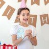 Girls Birthday Glitter Badge Birthday Party