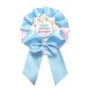Satin Happy Birthday Baby Bows Award Ribbon Birthday Bows Badge Satin Fabric Birthday Bow Button for Kids