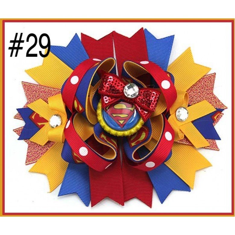 6'' big inspired hair bows character hair bows descendants hair bows 1-54 6'' big inspired hair bows character hair bows descendants hair bows 1-54