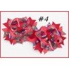 3.5''pigtail bows character hair bows ， princess hair bows clips， baby girl hair accessories