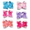 Little princess girl hair bows big glitter ribbon doll baby hair bows Little princess girl hair bows big glitter ribbon doll baby hair bows