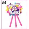 5.5'' big Rainbow Hair Bow with Clip unicorn Grosgrain Ribbons HairClips for Girls 5.5'' big Rainbow Hair Bow with Clip unicorn Grosgrain Ribbons HairClips for Girls
