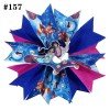 4'' spike hair bows for princess with hair clips girl hair clips let it snow hair bows 153-171 4'' spike hair bows for princess with hair clips girl hair clips let it snow hair bows 153-171