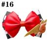 4.5'' Character Hair Bows for Girl 1-34 Princess Hair Accessories Clip Toddle 4.5'' Character Hair Bows for Girl 1-34 Princess Hair Accessories Clip Toddle