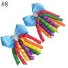 3'' pigtail korker hair bow toddle corker hair clip for girl accessories