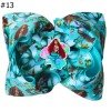6'' Black Girl Mermaid Hair Bows for kids  hair clip Girls accessories