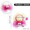 Festa Junina Brazilian Straw Hat Hair Clip with Bow, Summer Beach Hair Barrettes Festa Junina Brazilian Straw Hat Hair Clip with Bow, Summer Beach Hair Barrettes